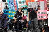 年輕障礙者願意站出來發聲，為千障盟「生活就是政治」的選舉平權倡議注入了新活力。（攝影：林佳禾）